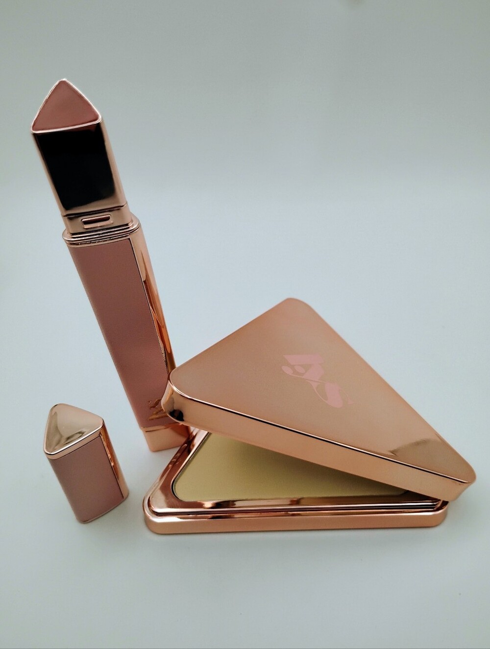 Lys Translucent Triple Fix Setting Powder & Lip-Plumping Glossy Lip Balm
